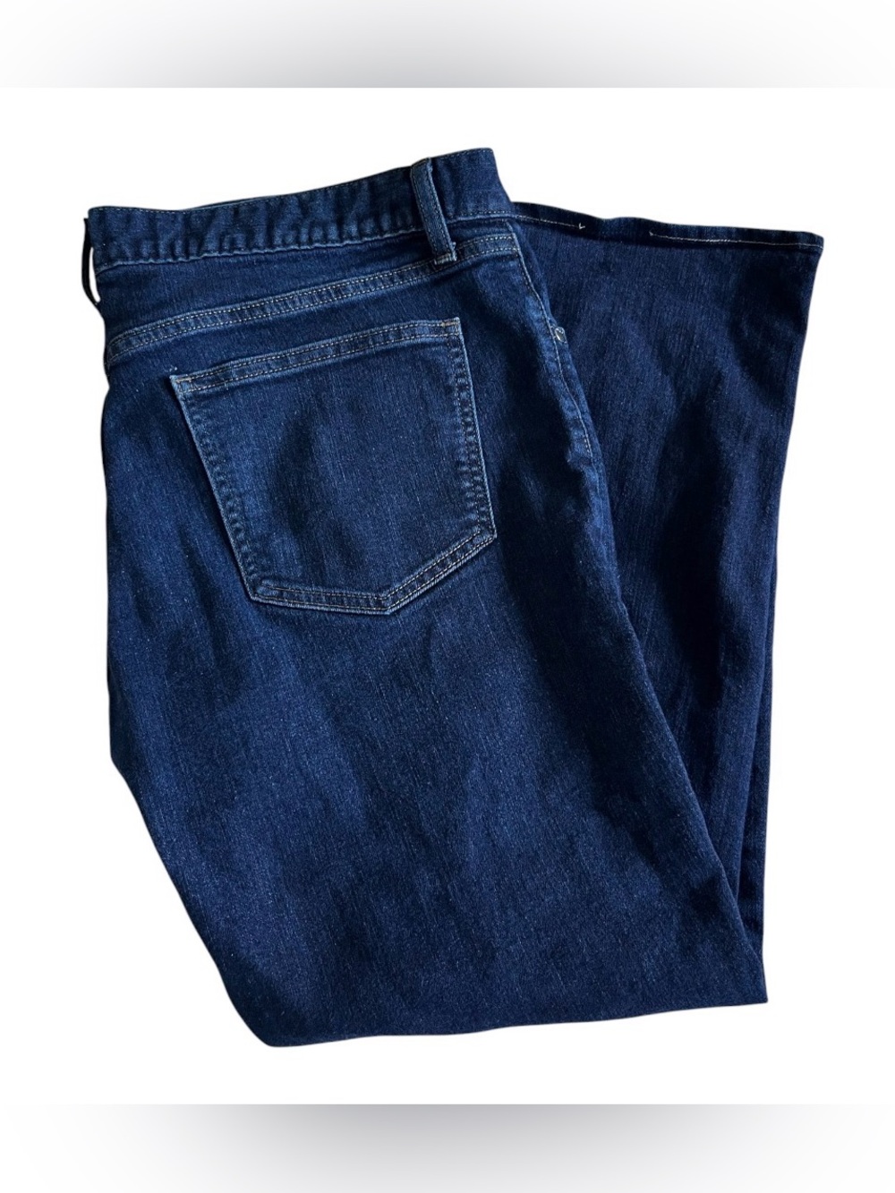 Uniqlo Skinny Fit Jeans Mens 36 Blue Miracle Air Stretch Denim (Fits 34x26)